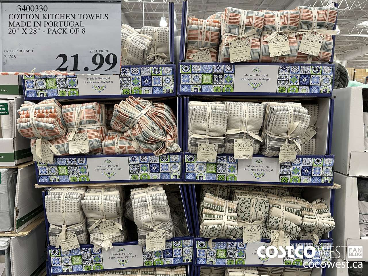 3400330 COTTON KITCHEN TOWELS MADE IN PORTUGAL 20