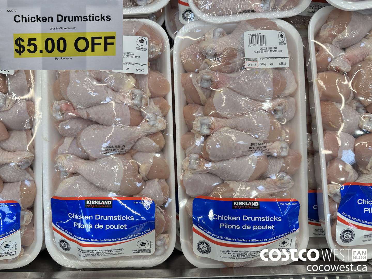55502 Chicken Drumsticks ($5.00 INSTANT SAVINGS)