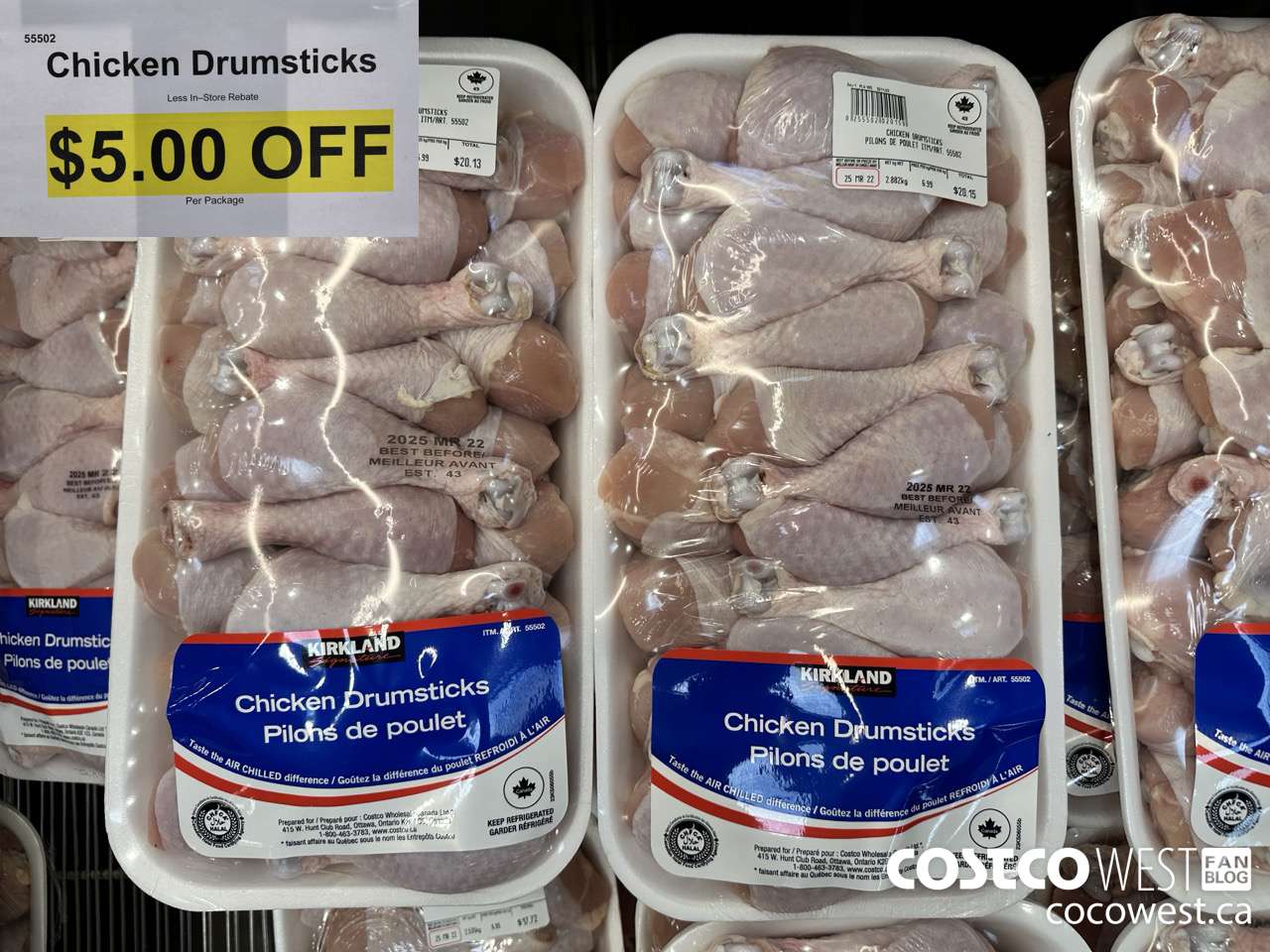 55502 Chicken Drumsticks ($5.00 INSTANT SAVINGS)