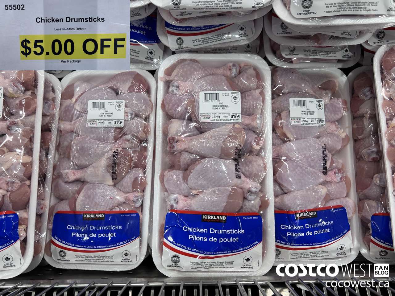 55502 Chicken Drumsticks ($5.00 INSTANT SAVINGS)