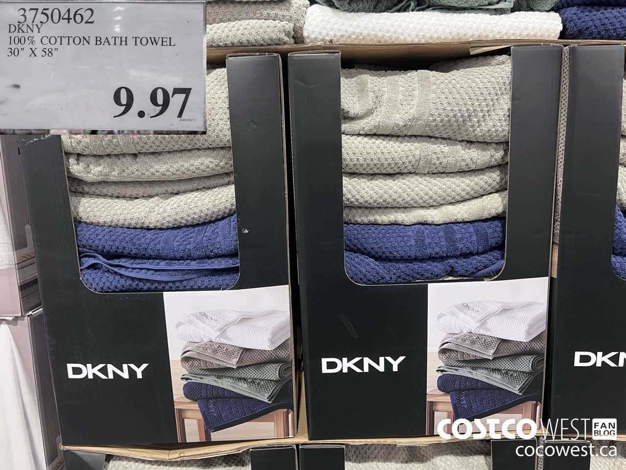 3750462 DKNY 100% COTTON BATH TOWEL 30