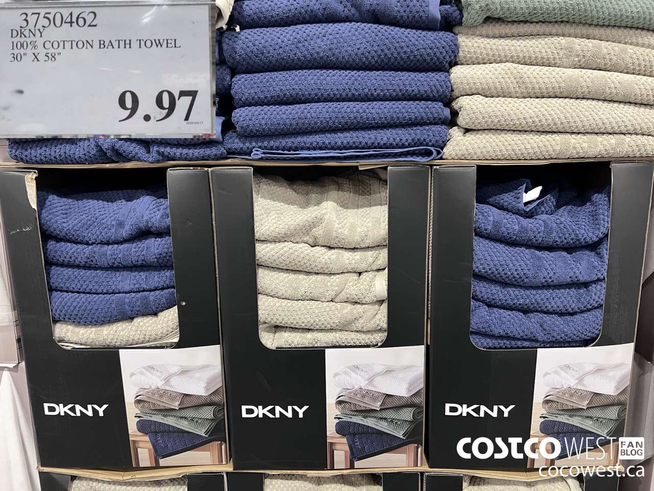 3750462 DKNY 100% COTTON BATH TOWEL 30