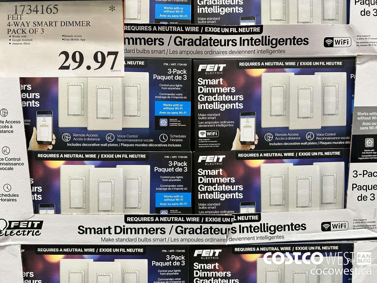 1734165 FEIT SMART DIMMER 3PK $29.97