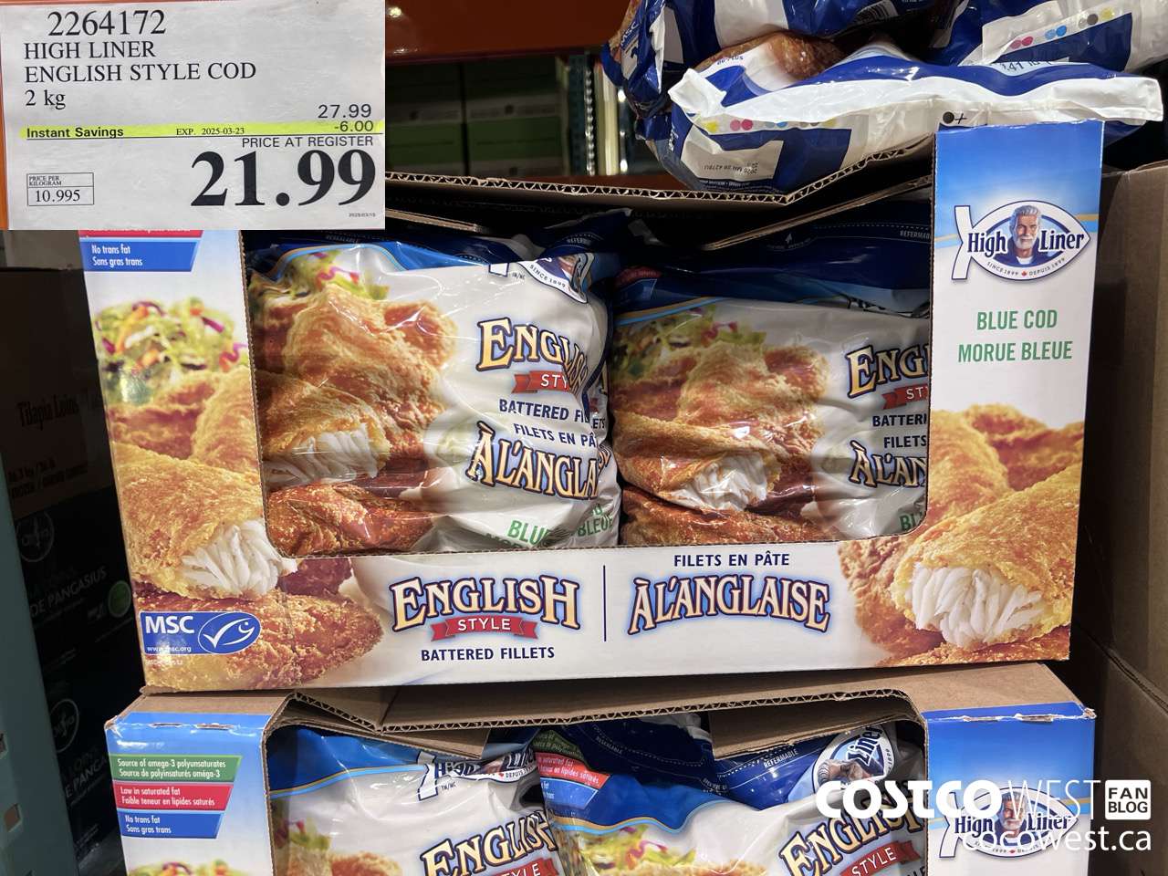 2264172 HIGH LINER ENGLISH STYLE COD 2 KG ($6.00 INSTANT SAVINGS EXPIRES ON 2025-03-23) $21.99