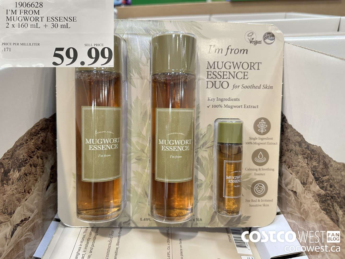 1906628 I'M FROM MUGWORT ESSENSE 2 x 160 mL + 30 mL $59.99