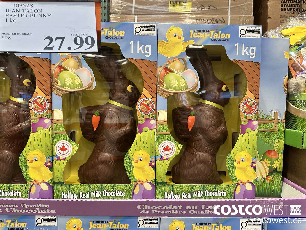 103578 JEAN TALON EASTER BUNNY 1KG $27.99