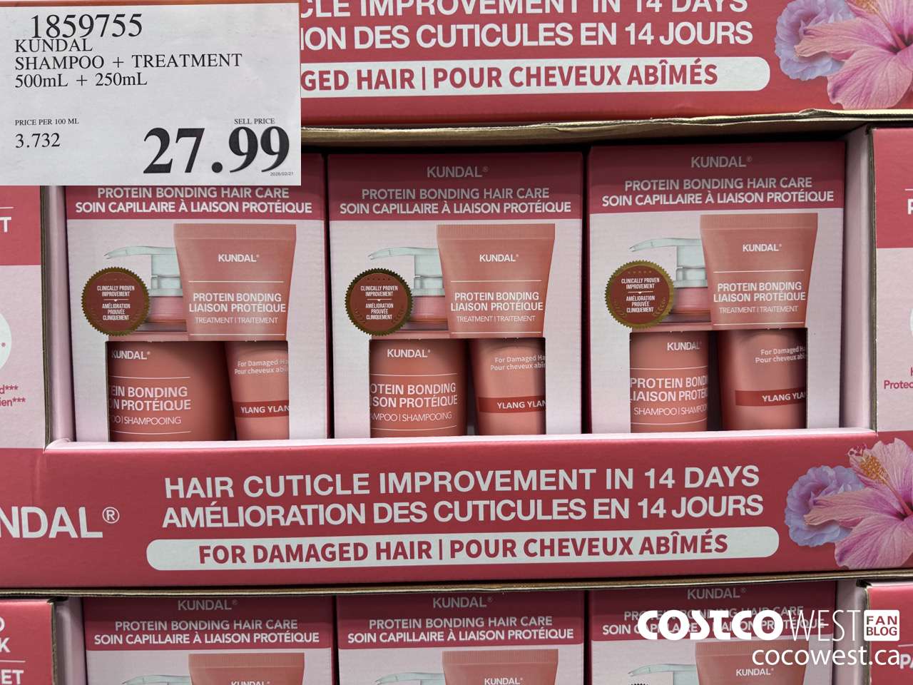 1859755 KUNDAL SHAMPOO + TREATMENT 500mL + 250mL $27.99