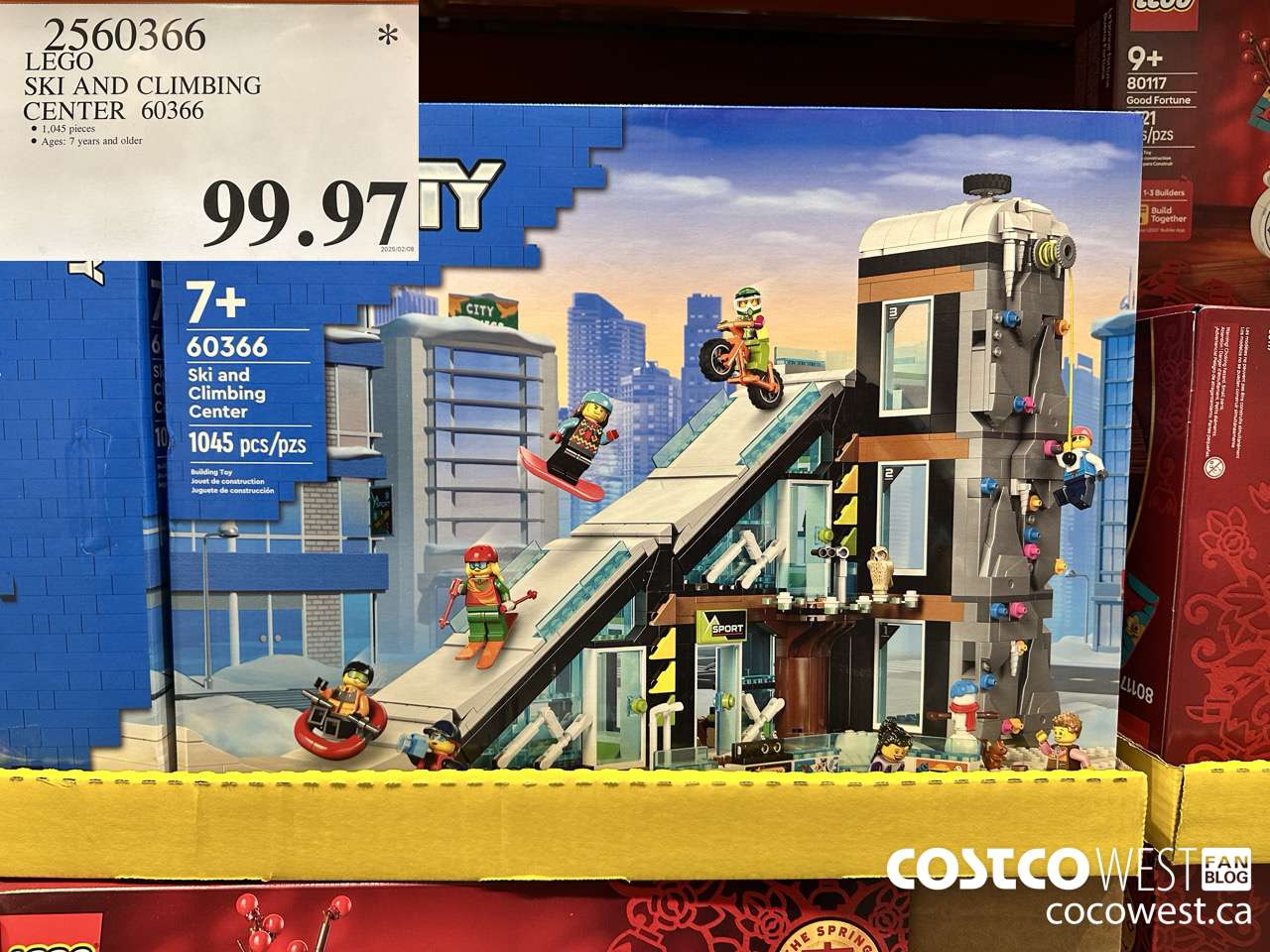 2560366 LEGO CITY SKI AND CLIMBING CENTER 60366  $99.97
