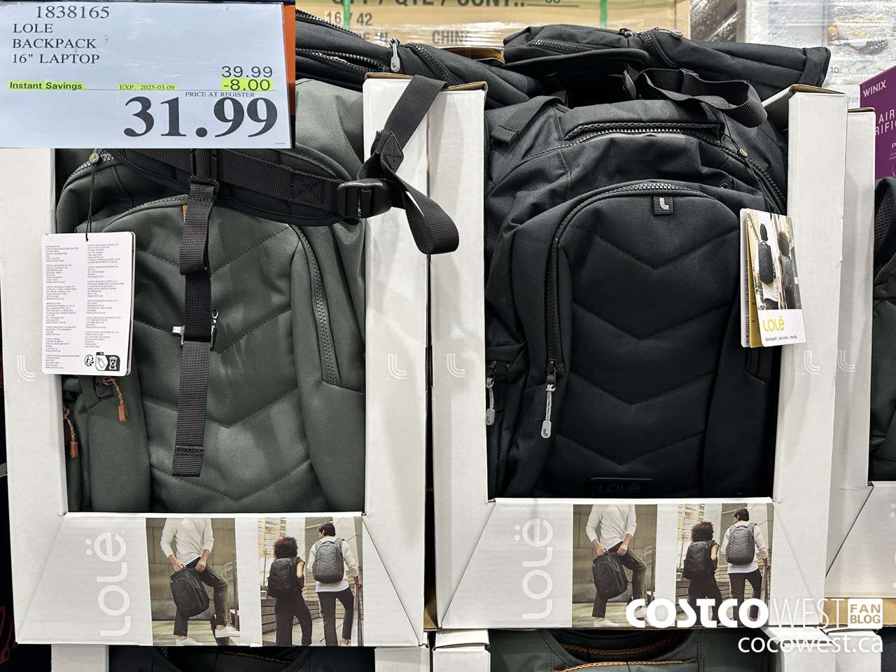 1838165 LOLE BACKPACK 16