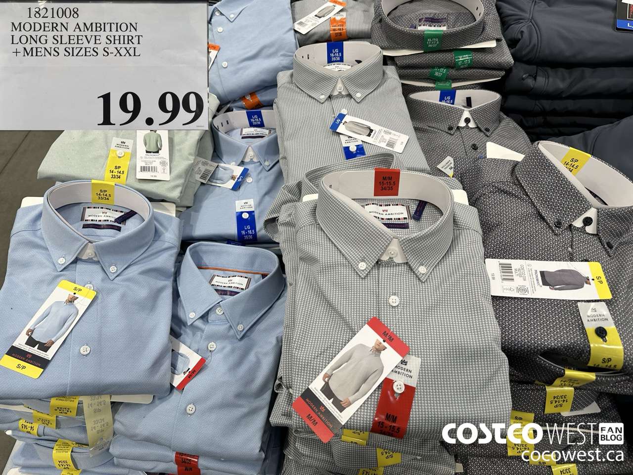 1821008 MODERN AMBITION LONG SLEEVE SHIRT MENS SIZES S-XXL $19.99