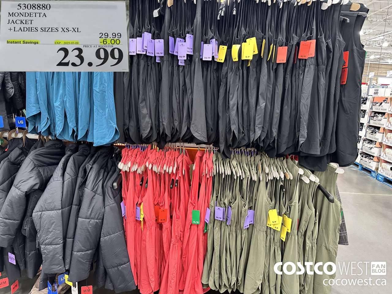 5308880 MONDETTA JACKET LADIES SIZES XS-XL ($6.00 INSTANT SAVINGS EXPIRES ON 2025-03-09) $23.99