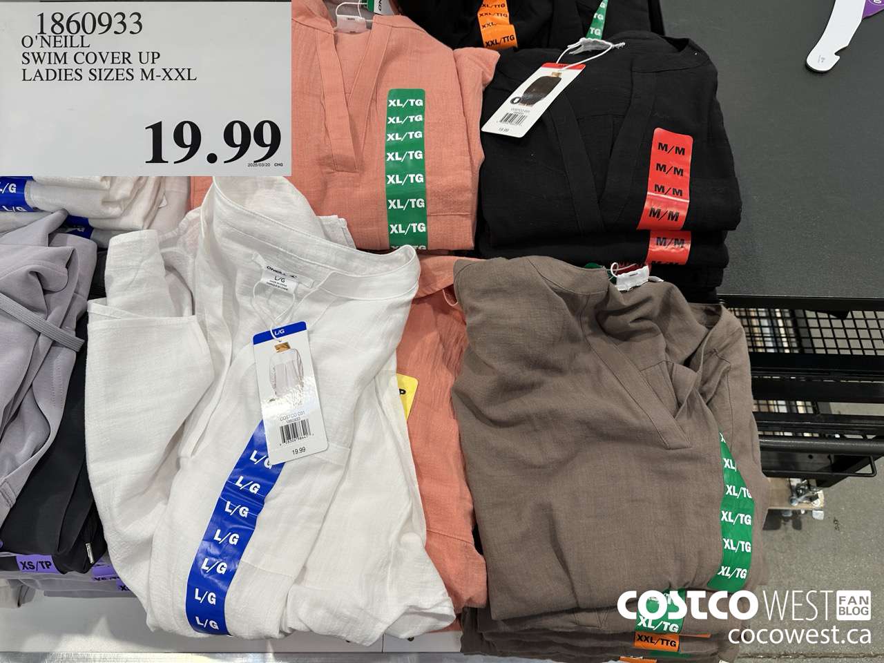 1860933 O'NEILL SWIM COVER UP LADIES SIZES S-XXL $19.99