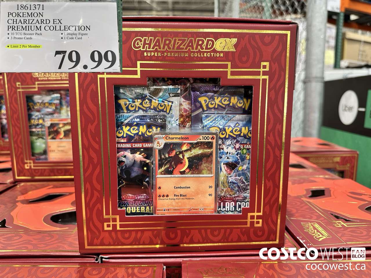 1861371 POKEMON CHARIZARD EX PREMIUM COLLECTION $79.99