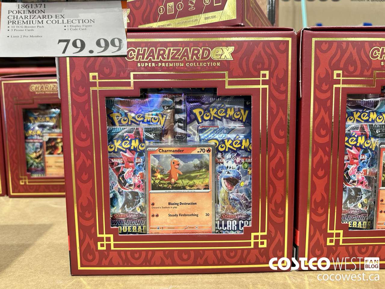 1861371 POKEMON CHARIZARD EX PREMIUM COLLECTION $79.99