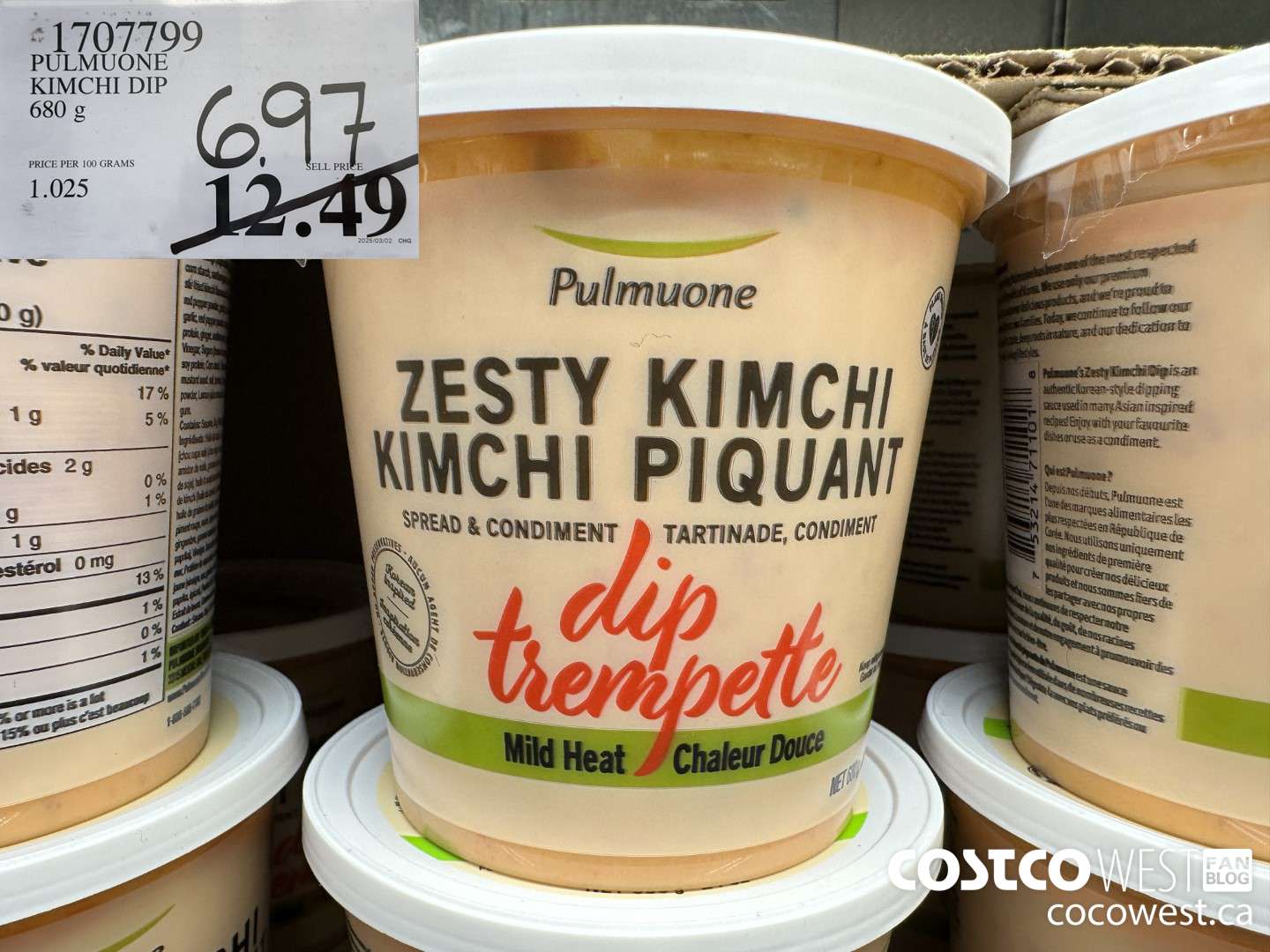 1707799 PULMUONE KIMCHI DIP 680G $6.97