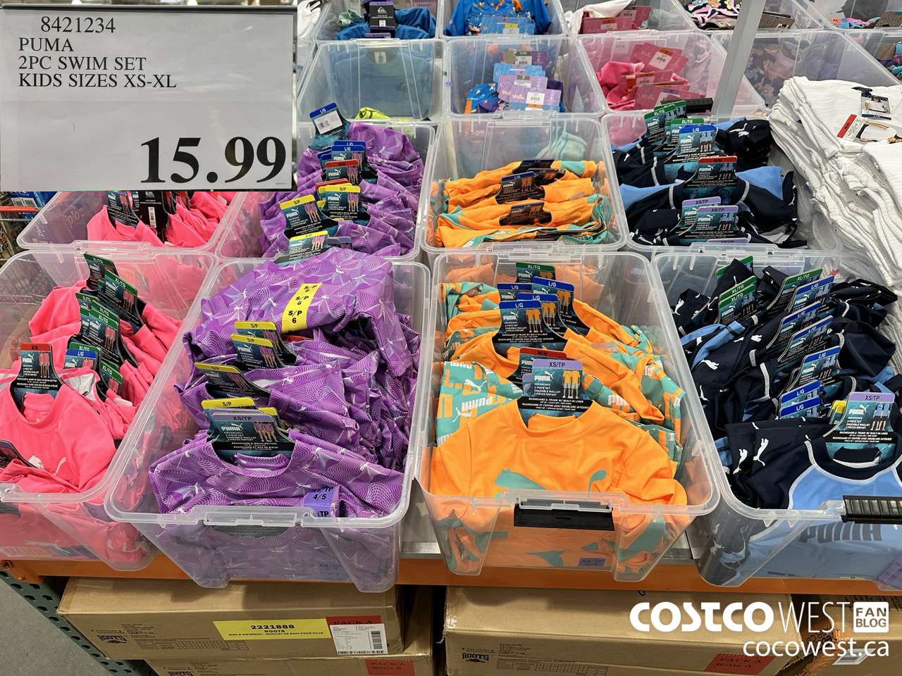 8421234 PUMA 2PC SWIM SET KIDS SIZES XS-XL $15.99