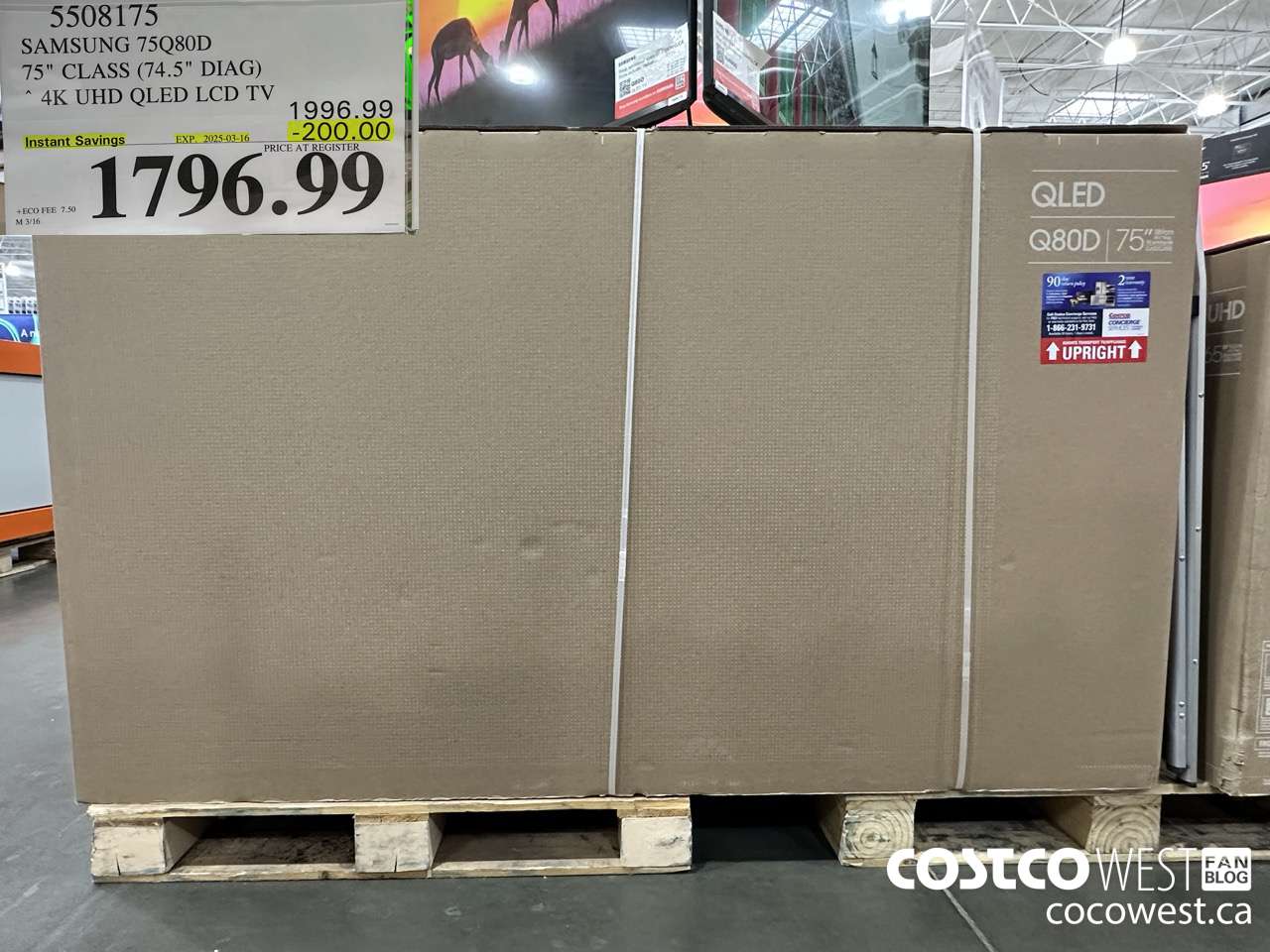 5508175 SAMSUNG 75Q80D 75