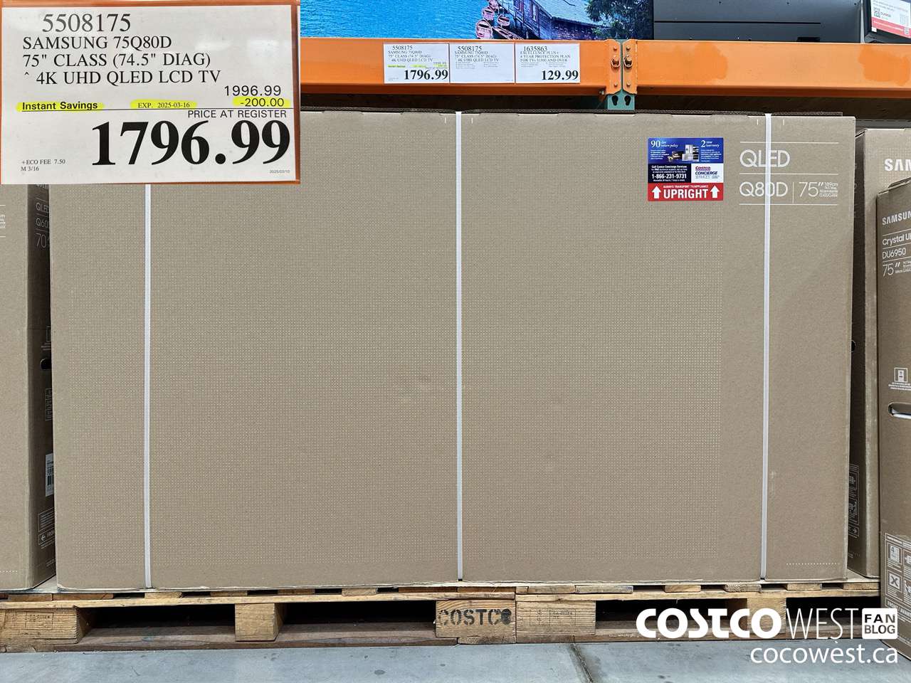 5508175 SAMSUNG 75Q80D 75