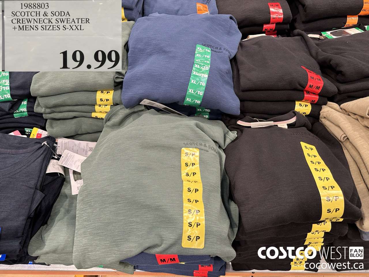 1988803 SCOTCH & SODA CREWNECK SWEATER MENS SIZES S-XXL $19.99