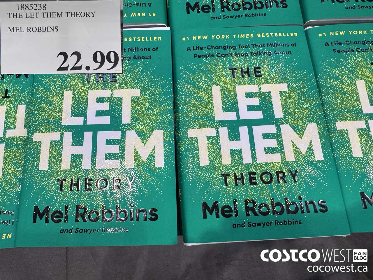1885238 THE LET THEM THEORY MEL ROBBINS  $22.99