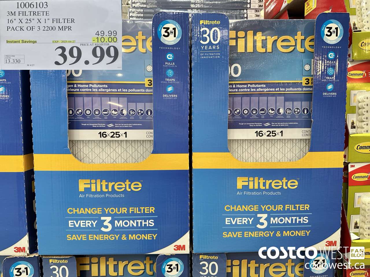 1006103 3M FILTRETE 16