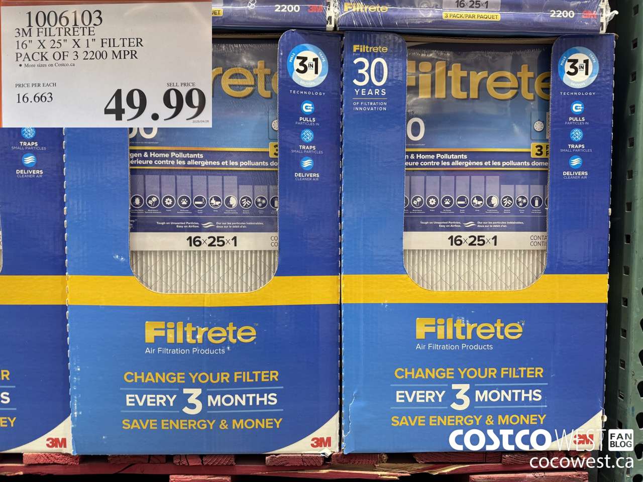 1006103 3M FILTRETE 16