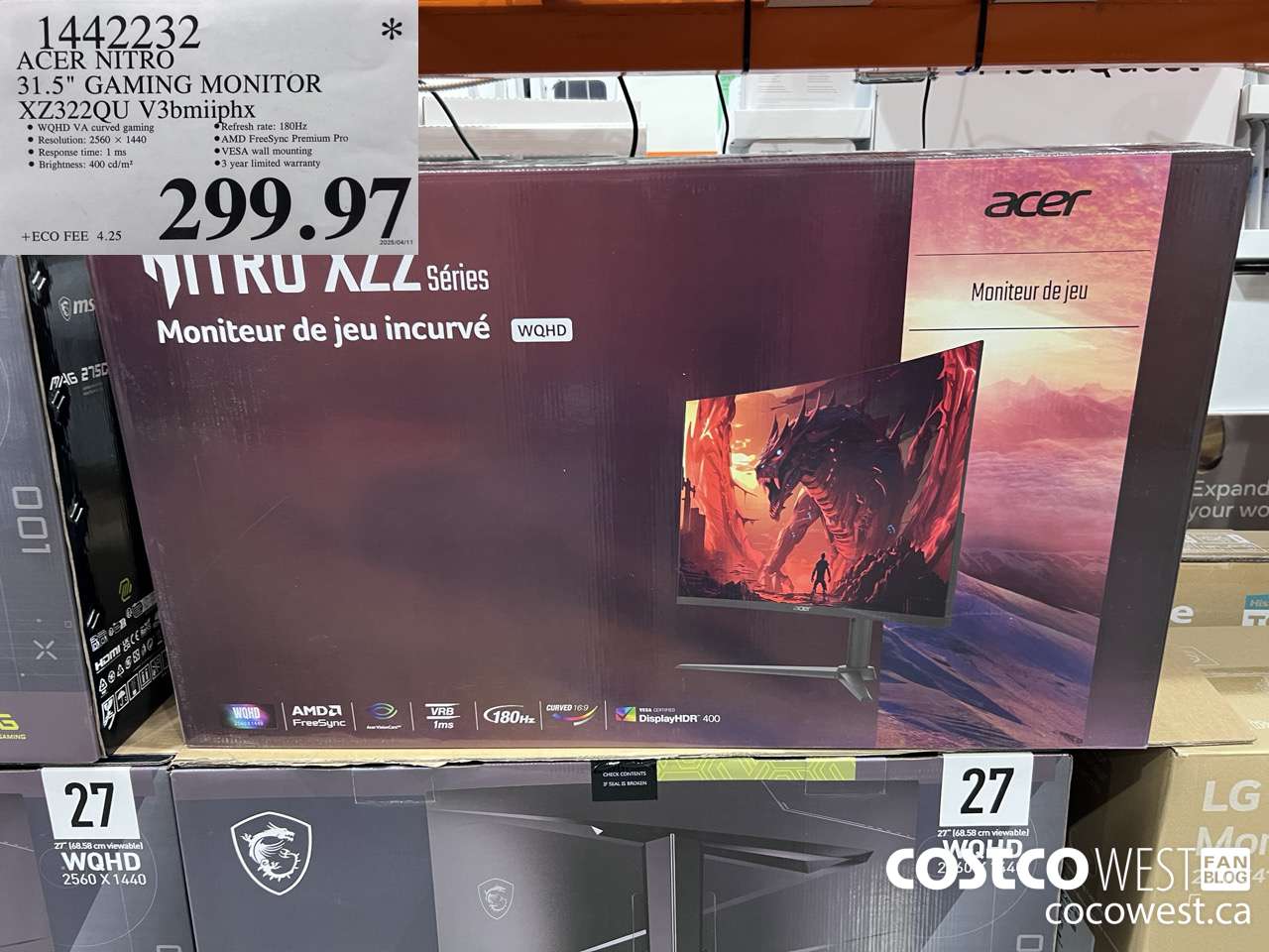 1442232 ACER NITRO 31.5