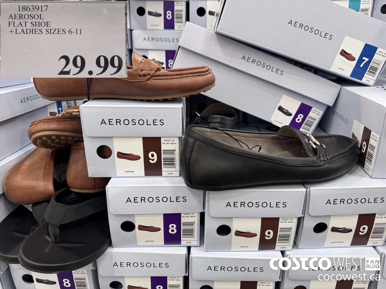 1863917 AEROSOL FLAT SHOE LADIES SIZES 6-11 $29.99