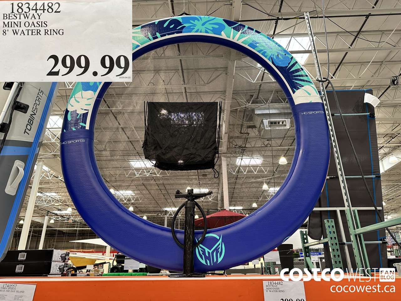 1834482 BESTWAY MINI OASIS 8' WATER RING $299.99
