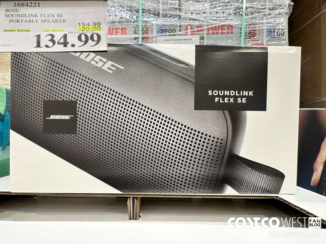 1684221 BOSE SOUNDLINK FLEX SPEAKER ($20.00 INSTANT SAVINGS EXPIRES ON 2025-05-11) $134.99