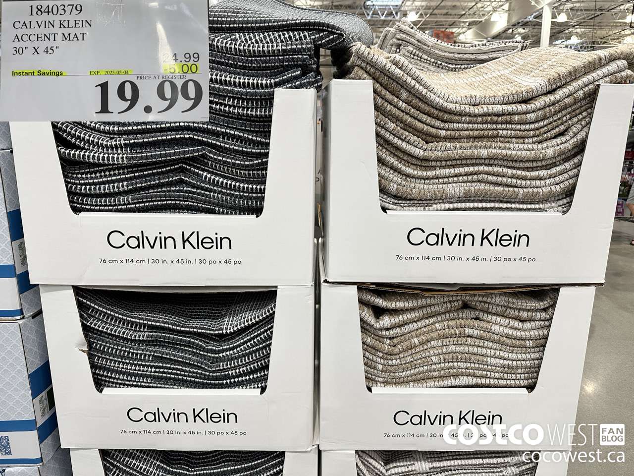 1840379 CALVIN KLEIN ACCENT MAT 30