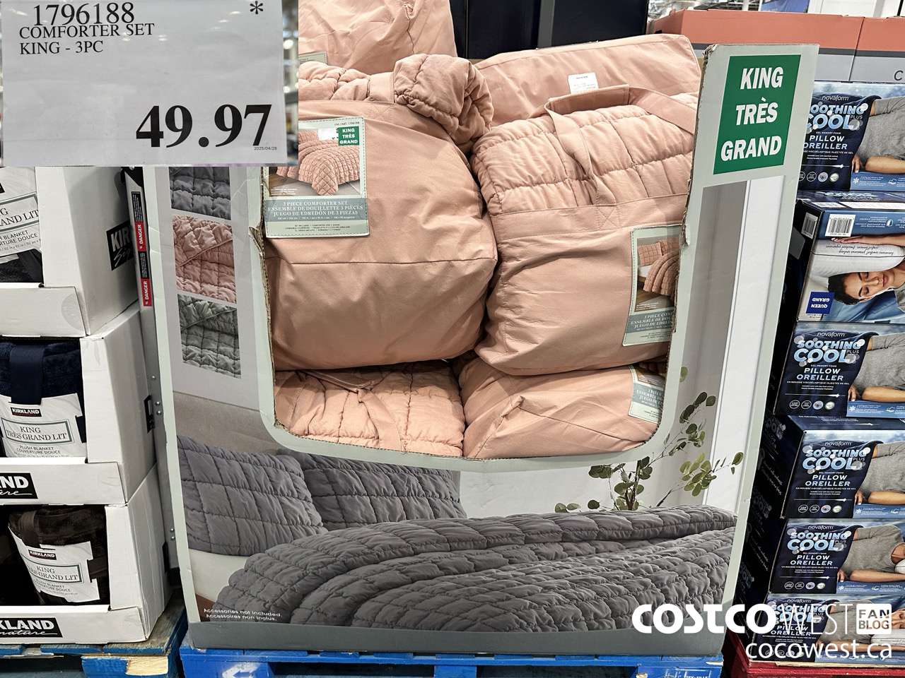 1796188 COMFORTER SET KING - 3PC  $49.97