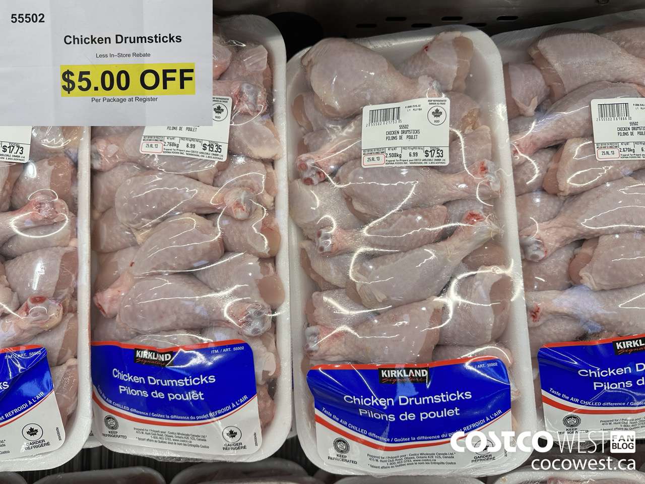 55502 Chicken Drumsticks ($5.00 INSTANT SAVINGS)
