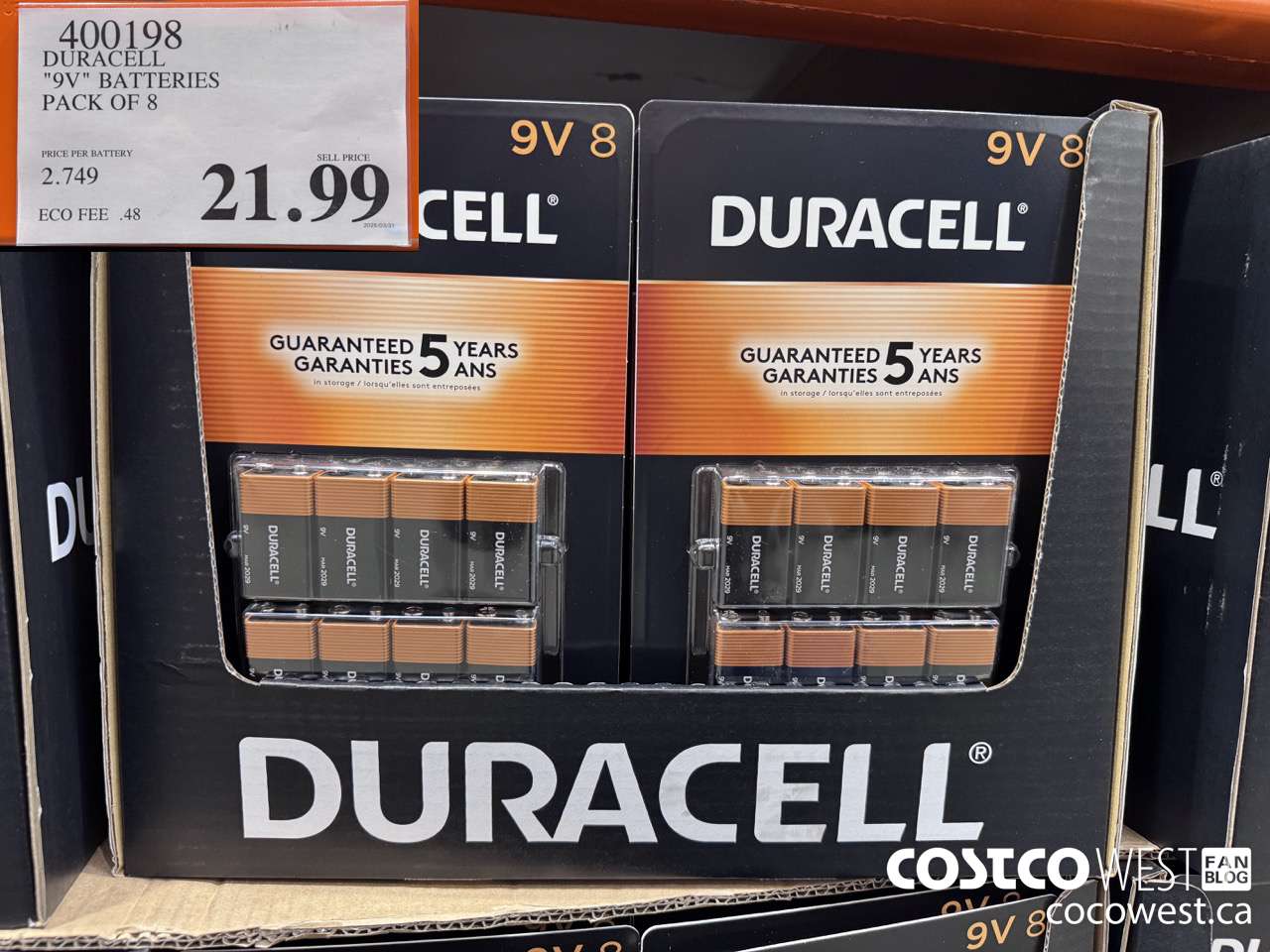 400198 DURACELL 