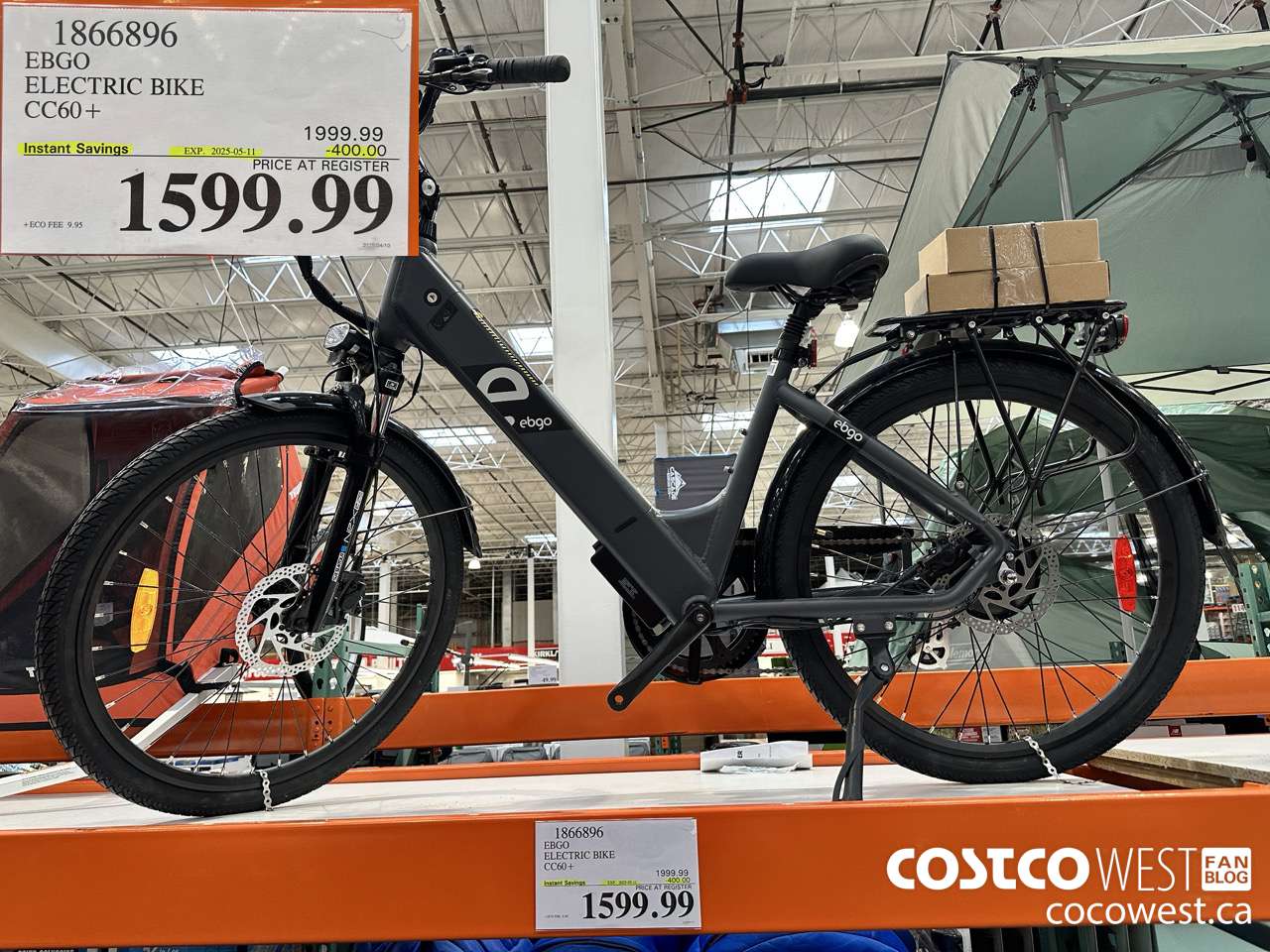 1866896 EBGO ELECTRIC BIKE CC60+ ($400.00 INSTANT SAVINGS EXPIRES ON 2025-05-11) $1599.99