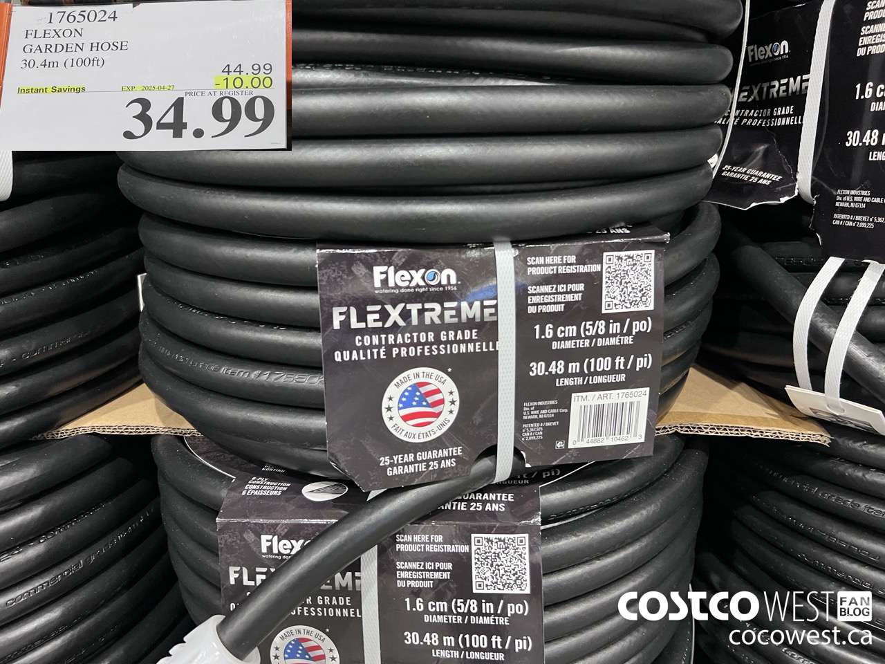 1765024 FLEXON GARDEN HOSE 100FT ($10.00 INSTANT SAVINGS EXPIRES ON 2025-04-27) $34.99