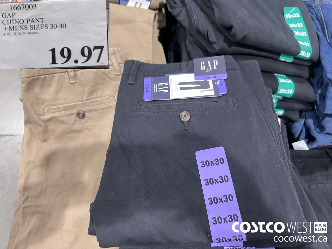 1667003 GAP CHINO PANT MENS SIZES 30-42 $19.97