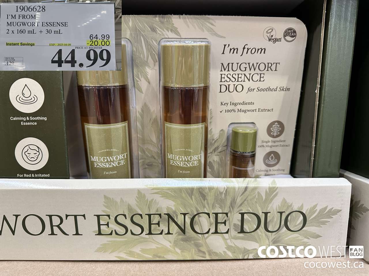 1906628 I'M FROM MUGWORT ESSENSE 2 x 160 mL + 30 mL ($20.00 INSTANT SAVINGS EXPIRES ON 2025-04-09) $44.99