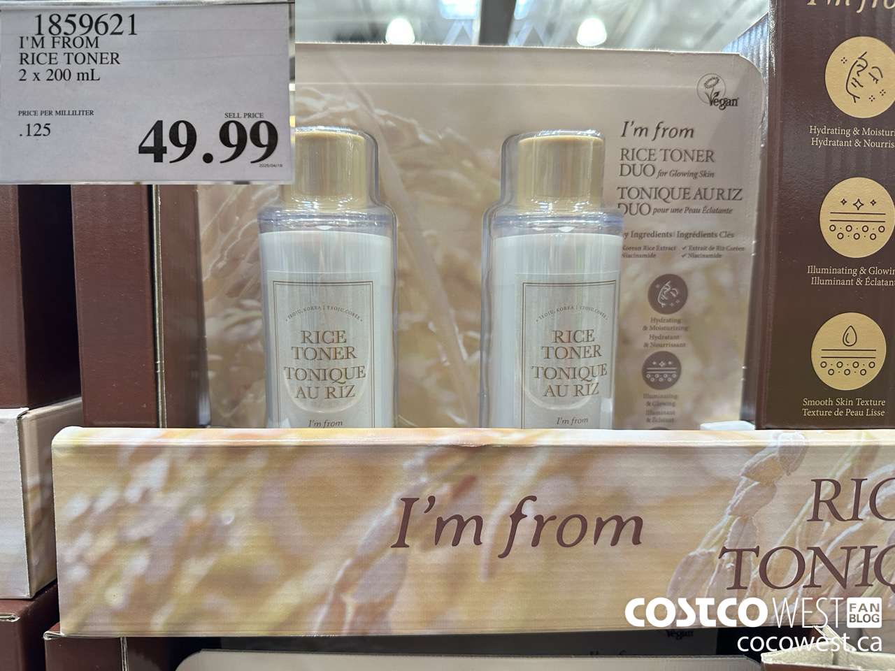 1859621 I'M FROM RICE TONER 2 X 200ML $49.99