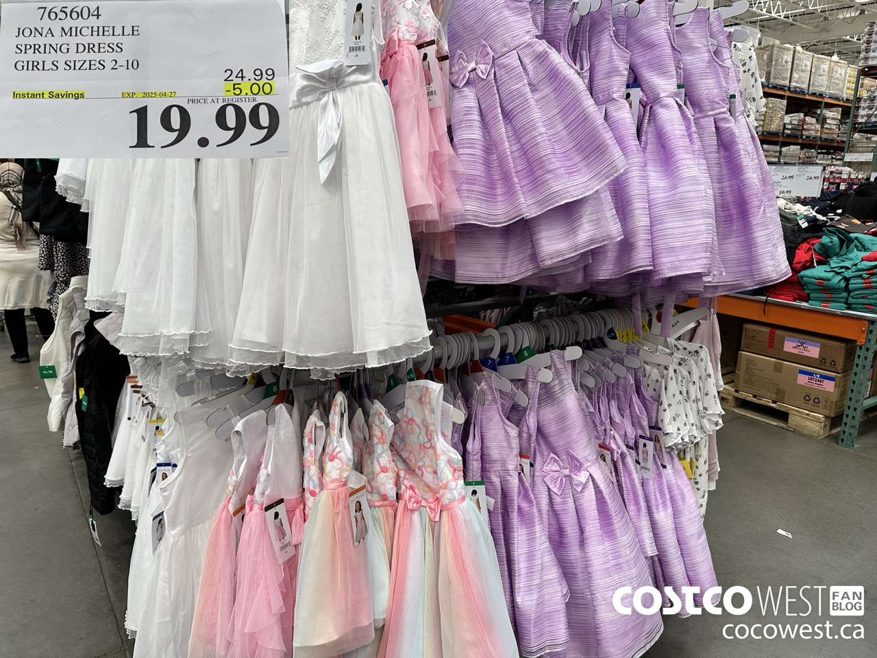 765604 JONA MICHELLE SPRING DRESS GIRLS SIZES 2-10  ($5.00 INSTANT SAVINGS EXPIRES ON 2025-04-27) $19.99