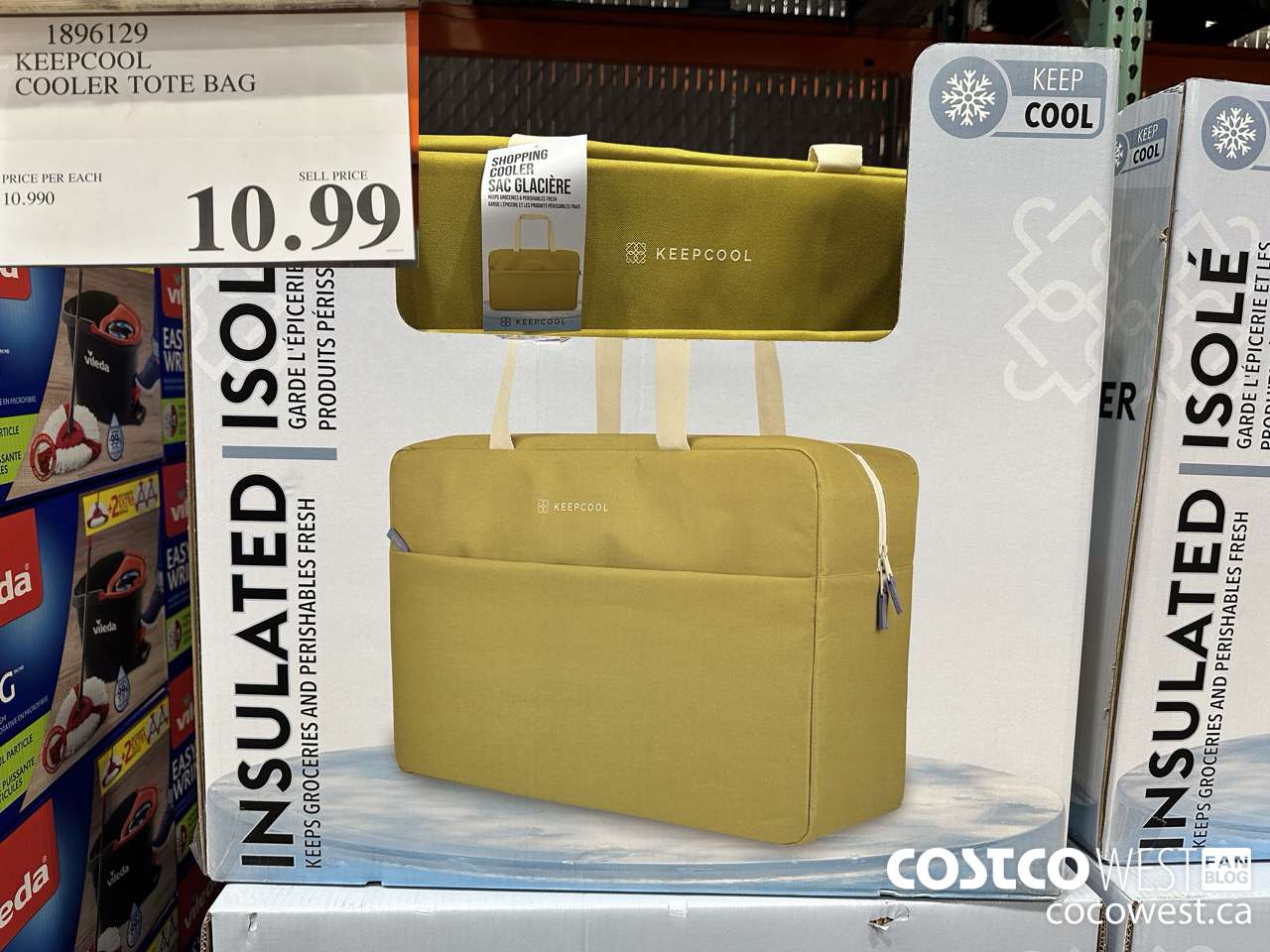 1896129 KEEPCOOL COOLER TOTE BAG $10.99
