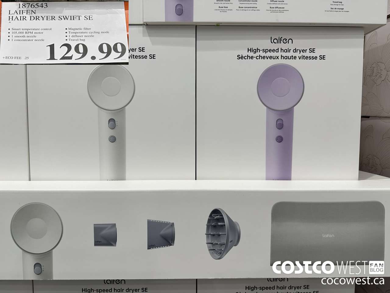 1876543 LAIFEN HAIR DRYER SWIFT SE $129.99