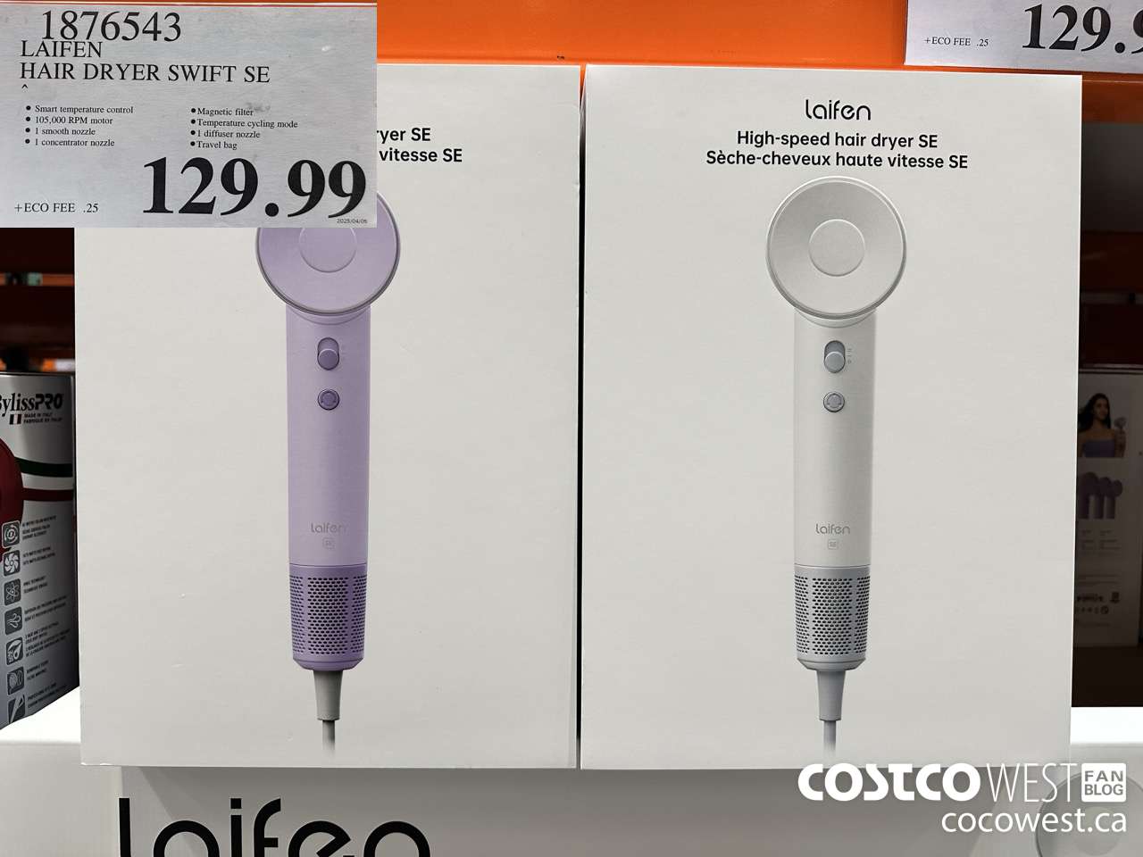 1876543 LAIFEN HAIR DRYER SWIFT SE $129.99