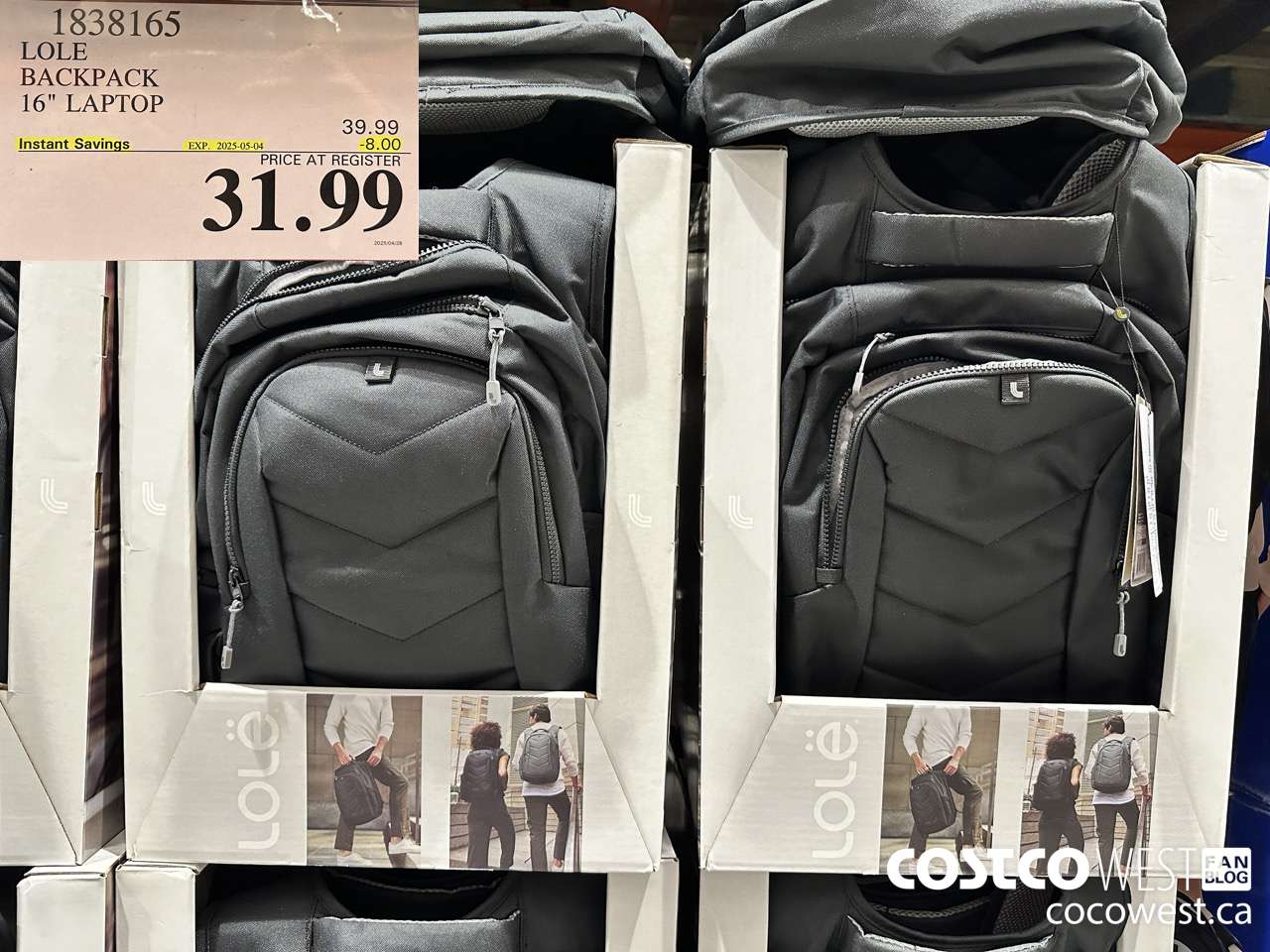 1838165 LOLE BACKPACK 16