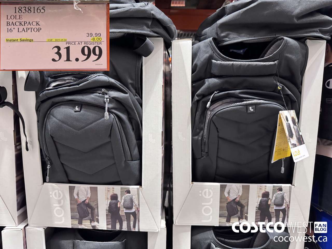 1838165 LOLE BACKPACK 16