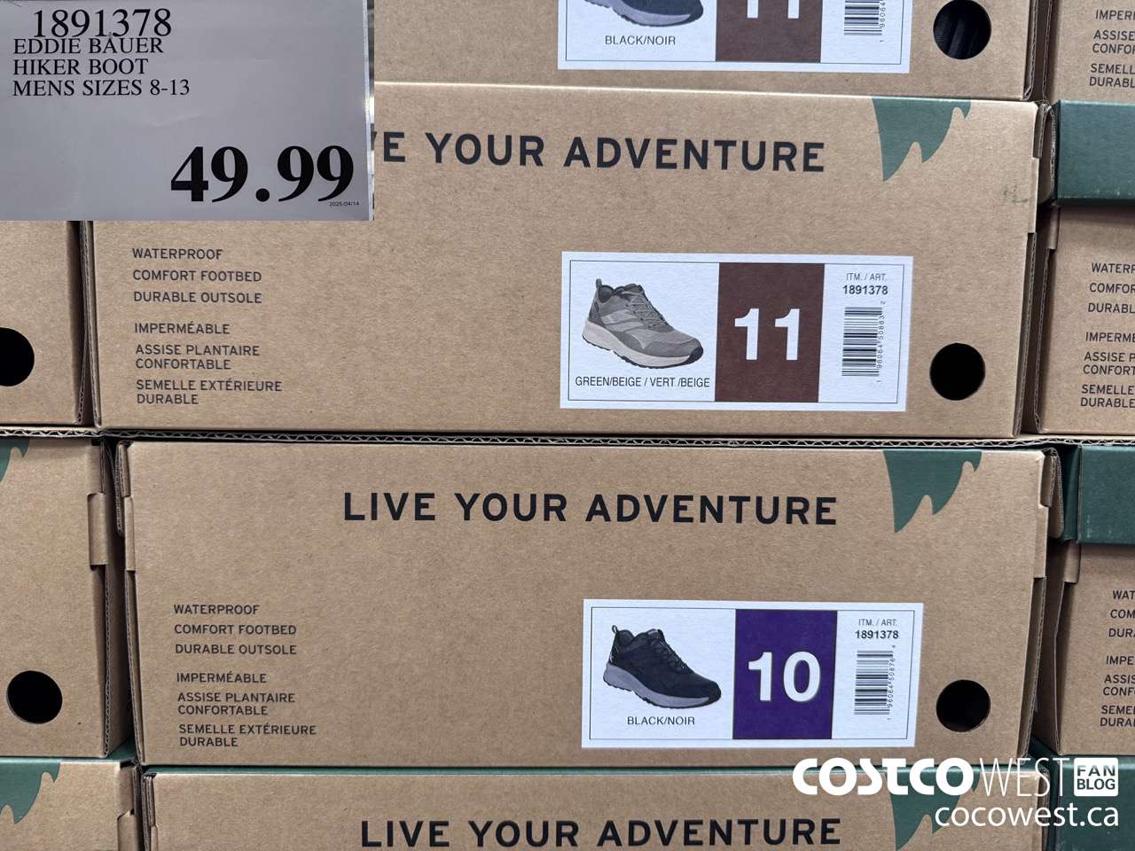 1891378 MERRELL HIKER BOOTS LADIES SIZES 8-13 $49.99