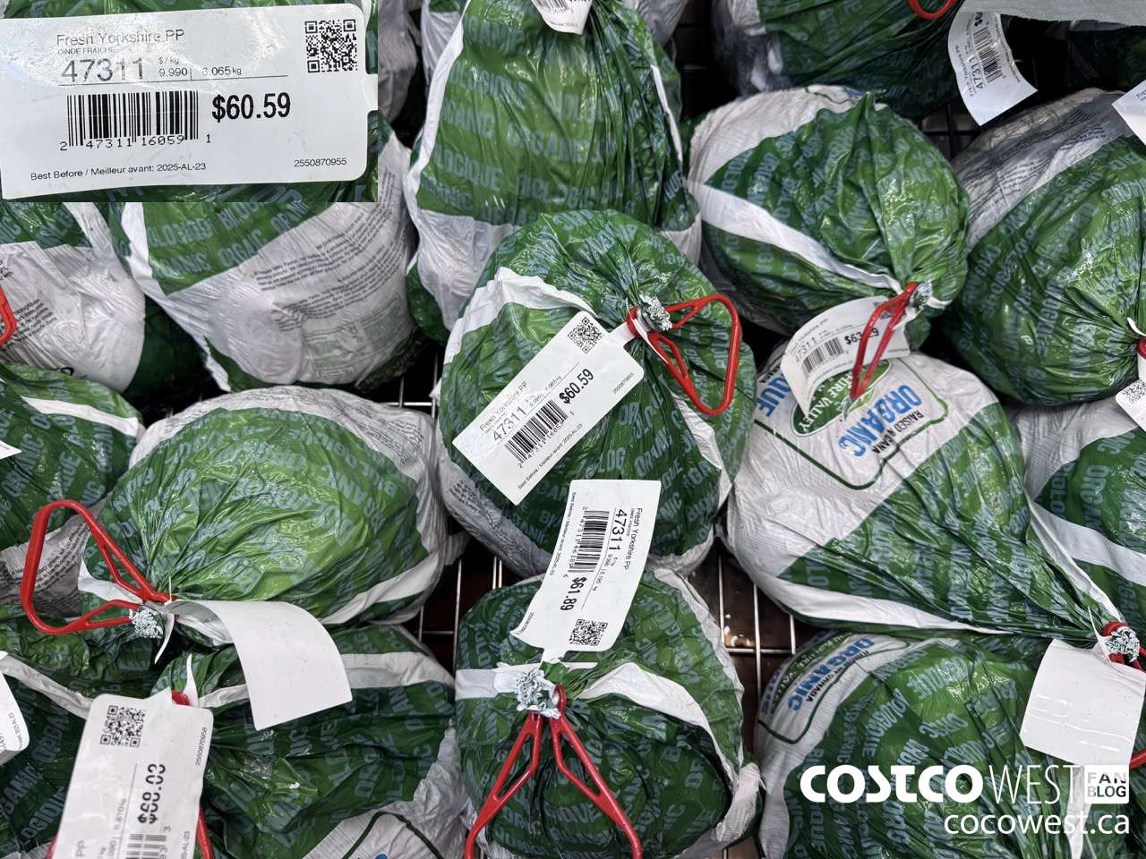 47311 ORGANIC WHOLE TURKEY $9.99