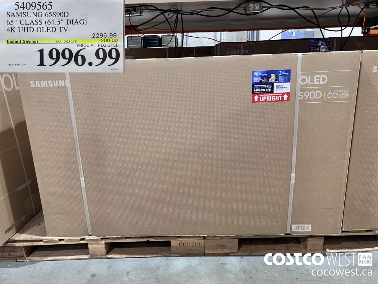5409565 SAMSUNG 65S90D 65