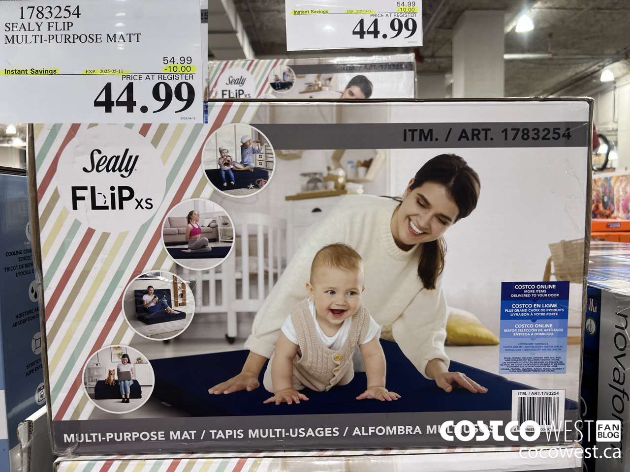 1783254 SEALY FLIP MULTI-PURPOSE MATT ($10.00 INSTANT SAVINGS EXPIRES ON 2025-05-11) $44.99