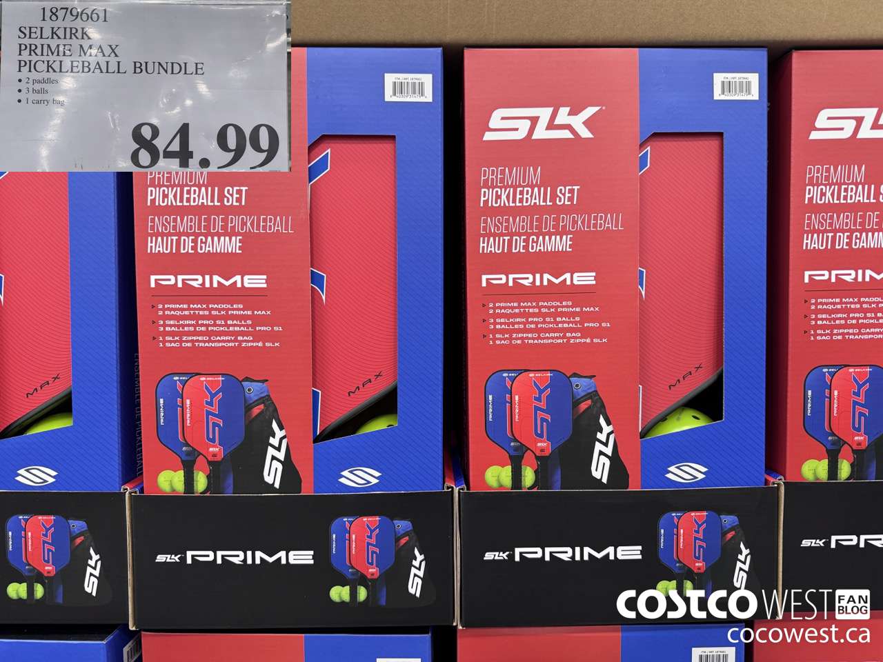 1879661 SELKIRK PRIME MAX PICKLEBALL BUNDLE $84.99